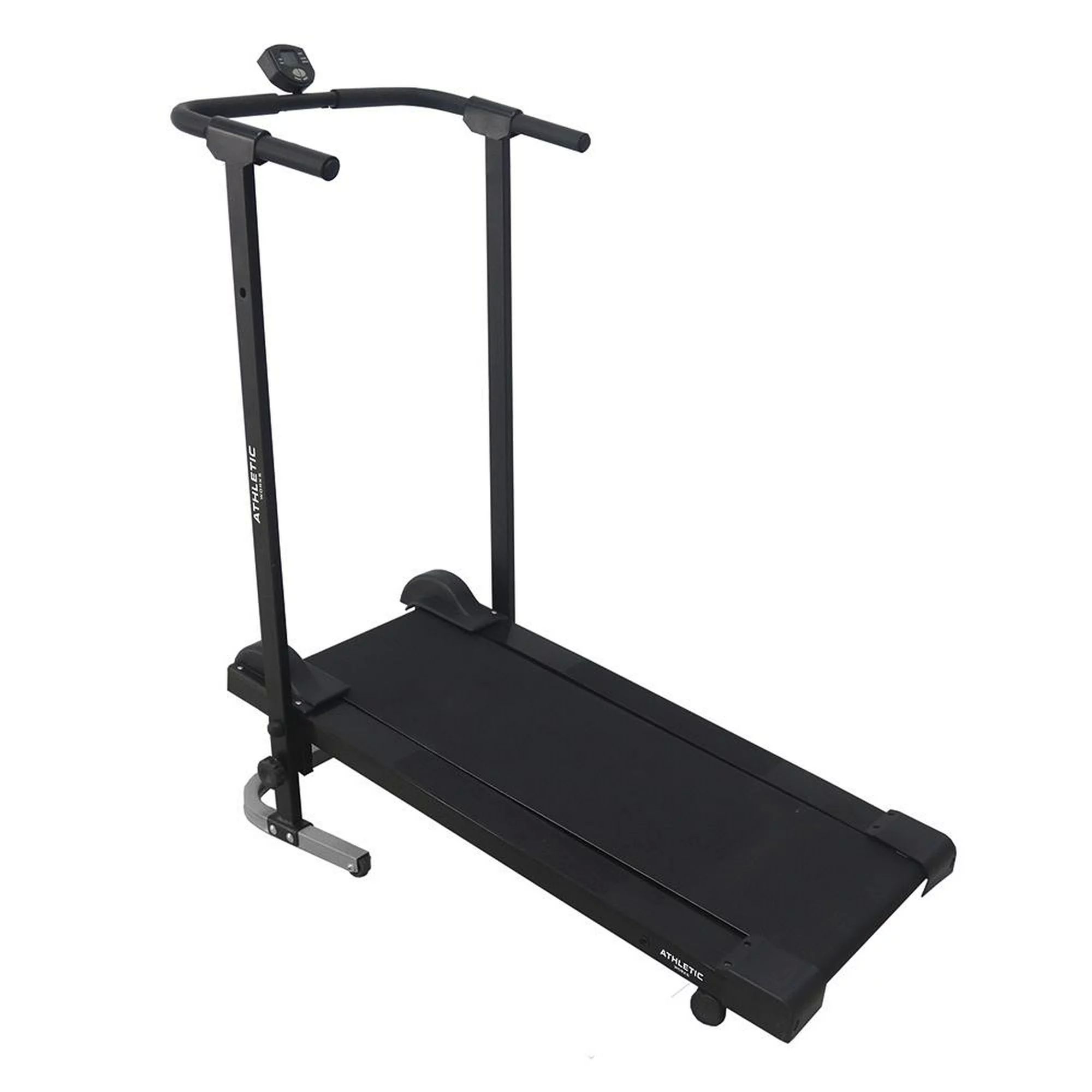 Caminadora Athletic Works Manual con Scanner Negra