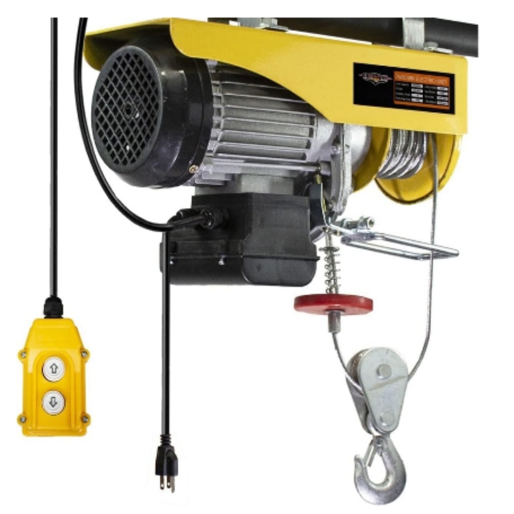 Polipasto eléctrico capacidad 500-1000 kg cable de 20 mts