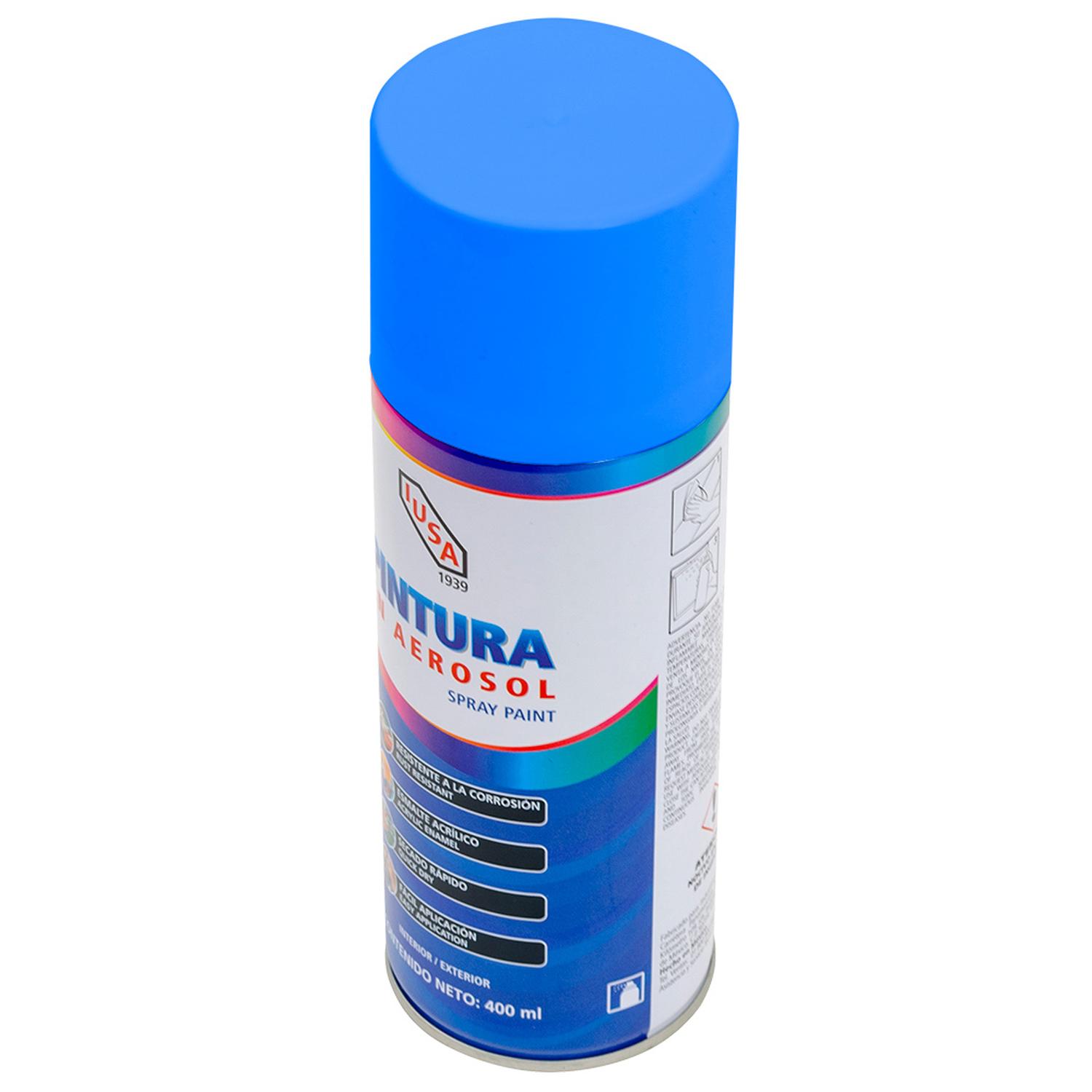 Pintura color azul holandés en aerosol 