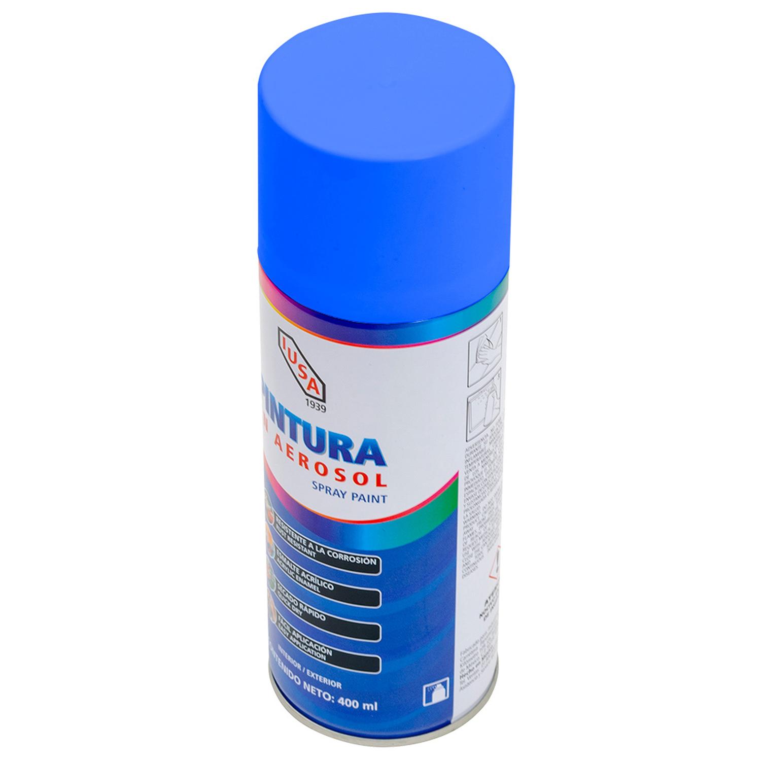 Pintura color azul ultramar en aerosol 