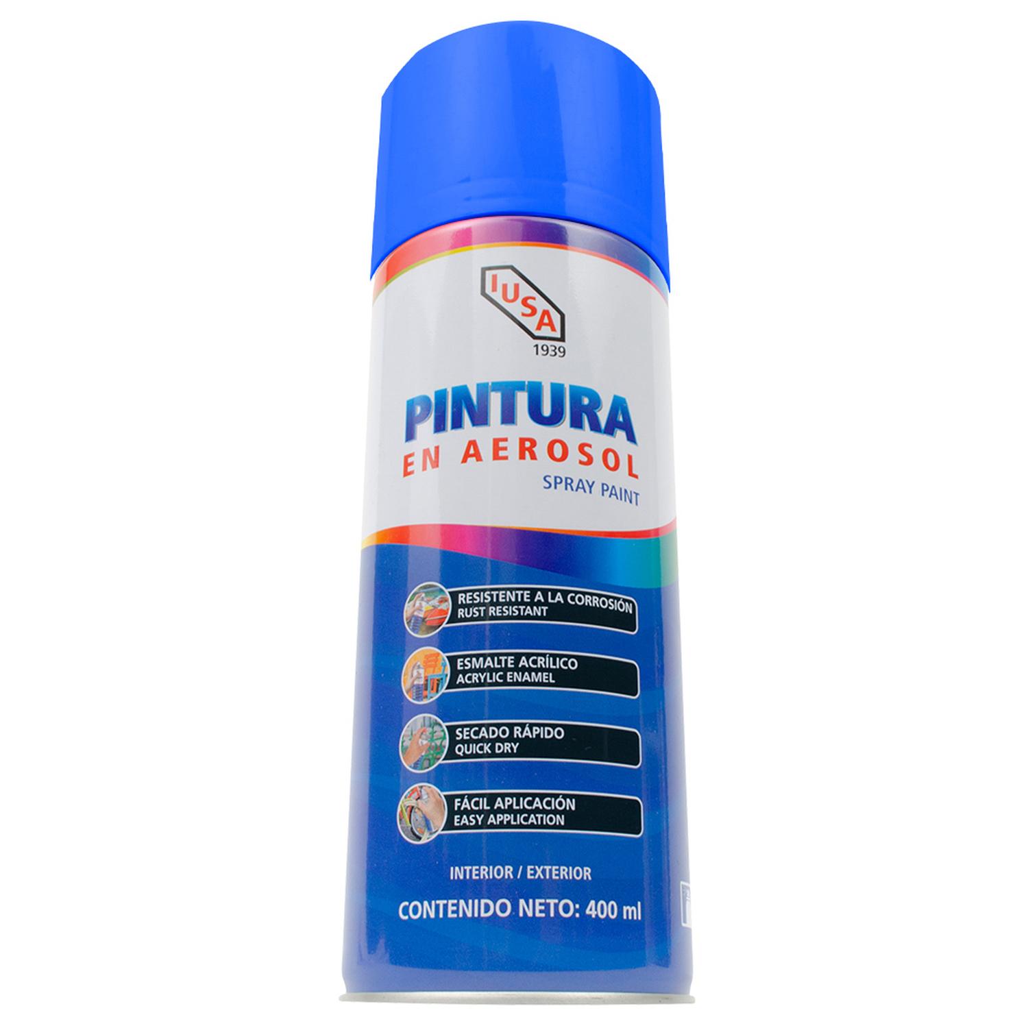 Pintura color azul ultramar en aerosol 