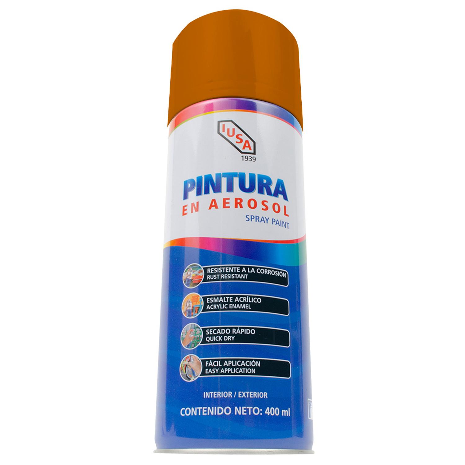 Pintura color oro en aerosol 