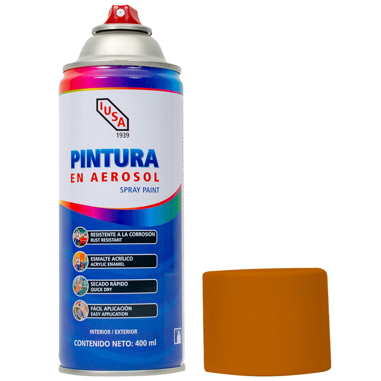 Pintura color oro en aerosol 