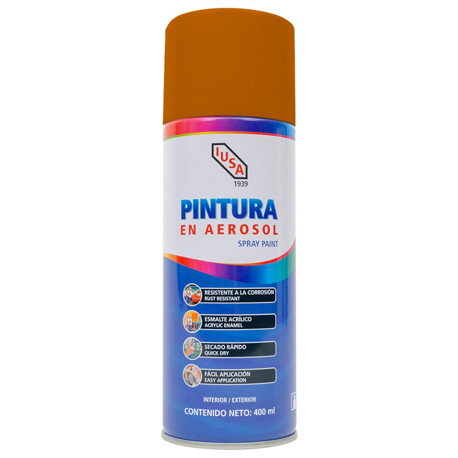 Pintura color oro en aerosol 