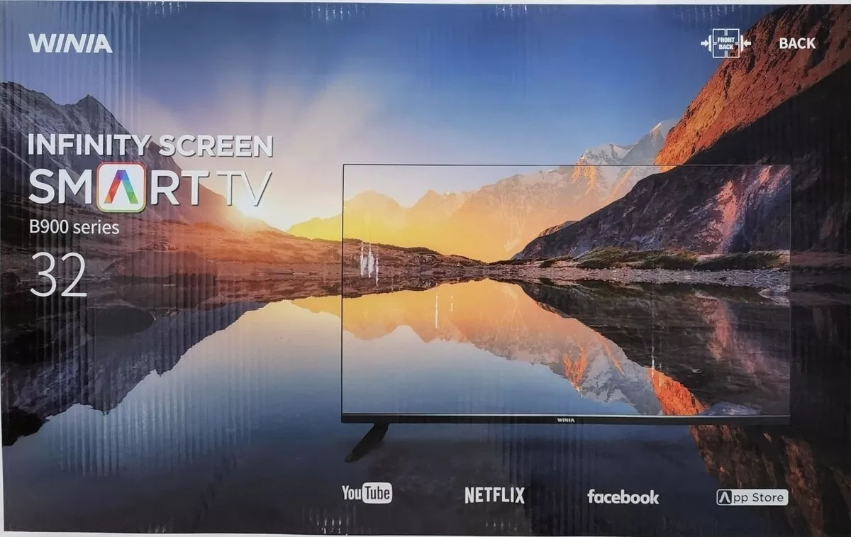 Pantalla De 32 Smart Marca Winia L32b9000qn Sin Marco!!!