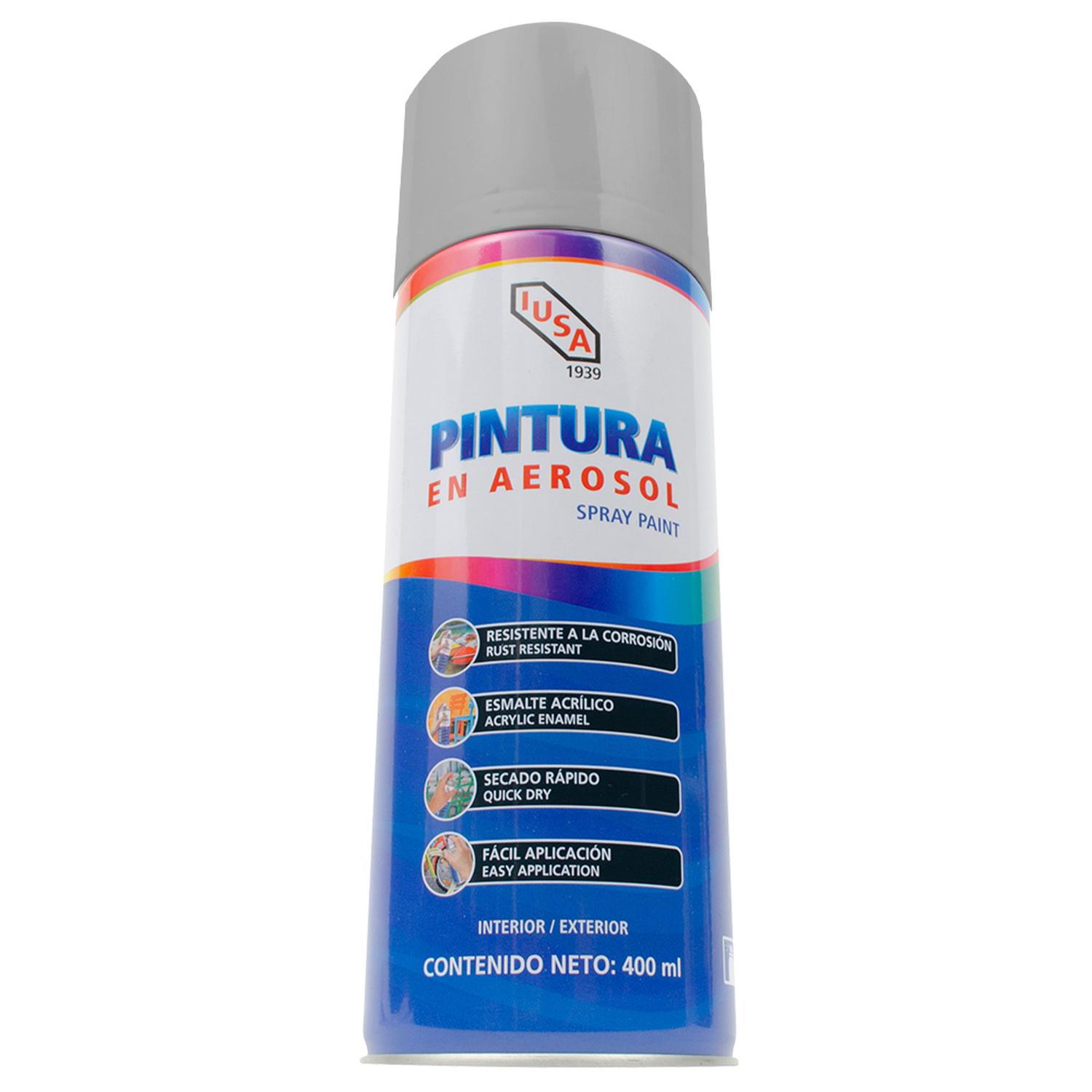 Pintura color cromo en aerosol