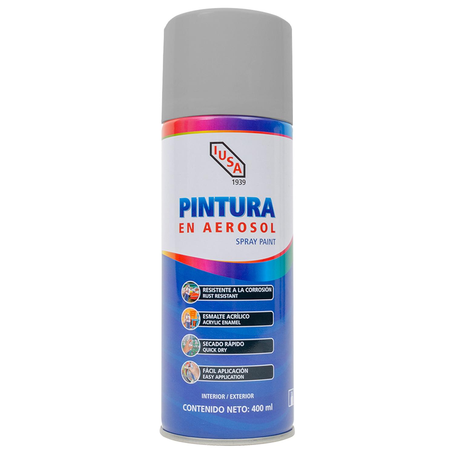 Pintura color cromo en aerosol