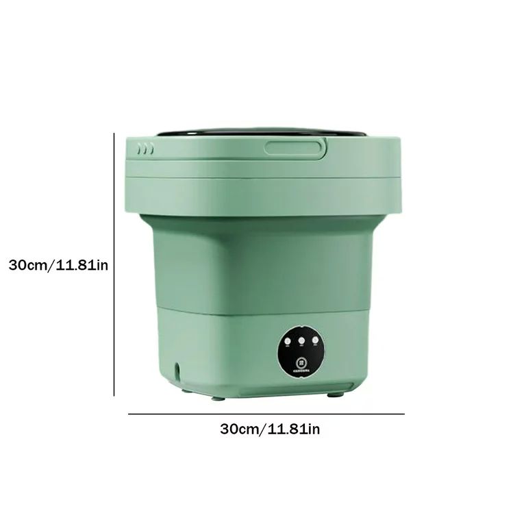 Mini lavadora, portatil, compacta, plegable