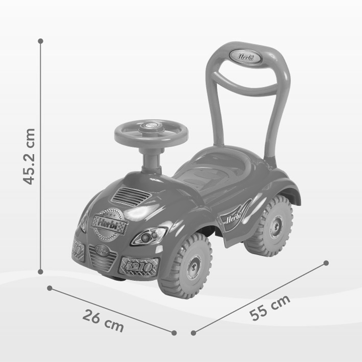 Carrito Montable MyToy Herbi 5210 Azul