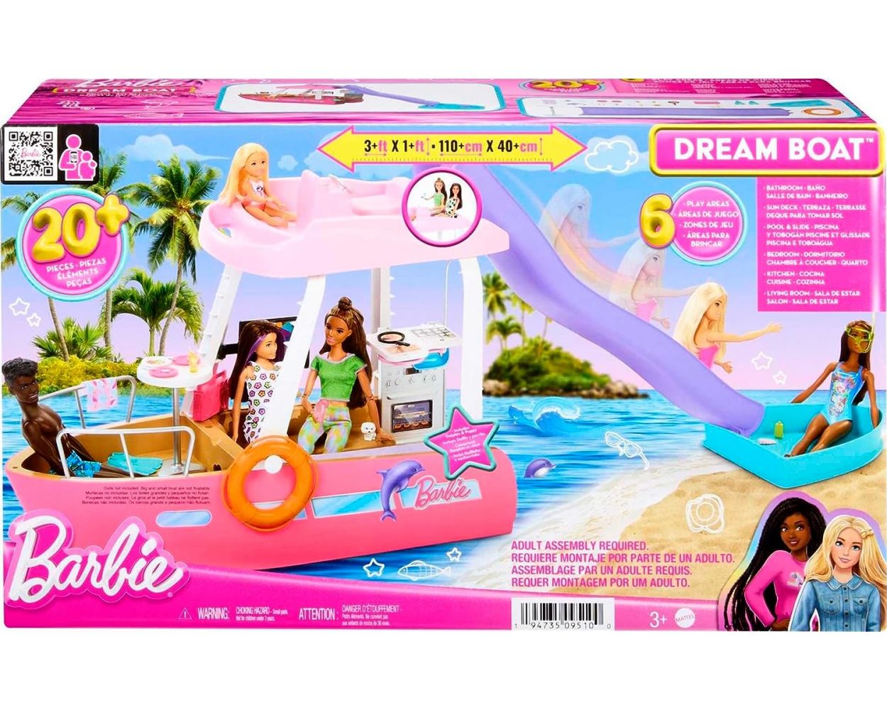 Barbie Set de Juego Bote de los Sueños