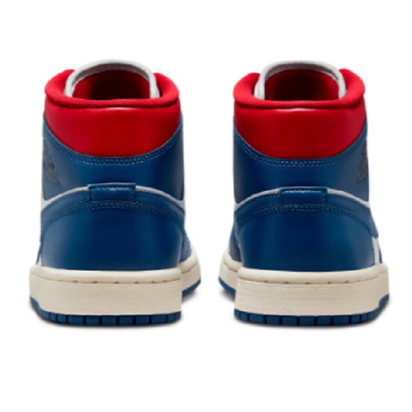 Jordan rojo con online azul