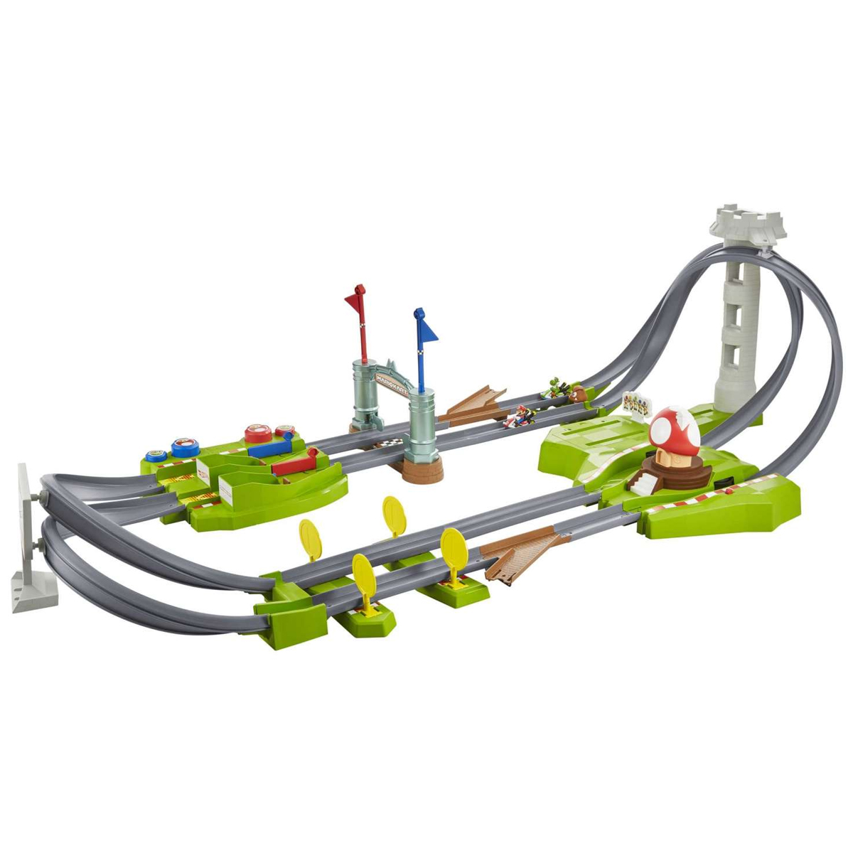 Pista Juguete Circuito de Mario Kart Hot Wheels HFY15 