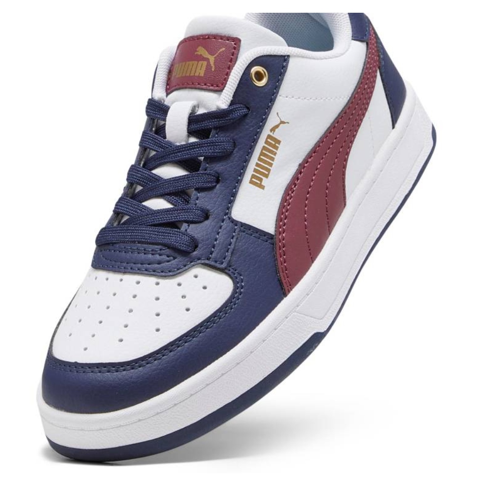 Tenis Casual Puma Caven 2.0 Jr Blanco/Azul Unisex 393837 03