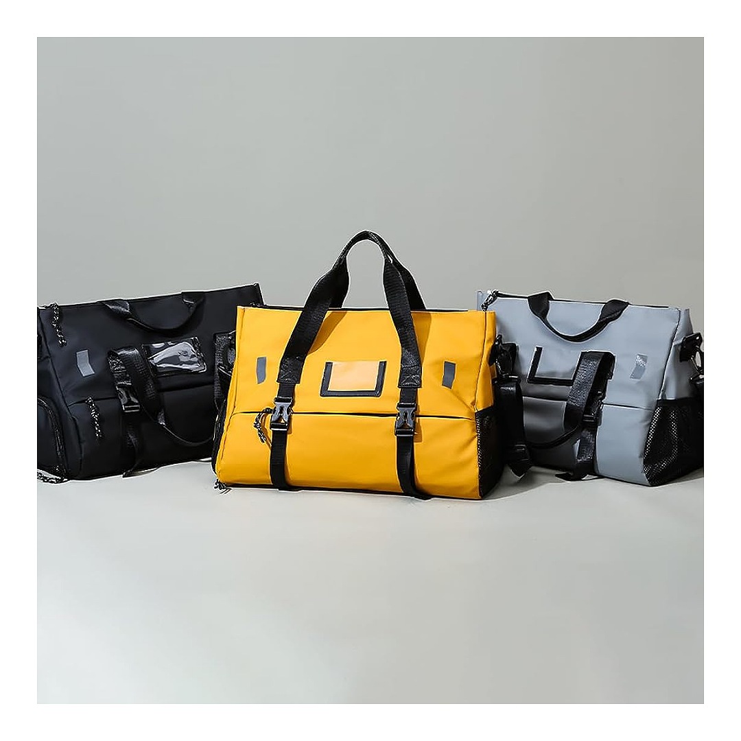 NANWEI Maleta Deportiva, Maleta Gym con Compartimento para Zapatos, Bolsa Deportiva para Hombres y Mujeres, Mochila Gym Impermeable Gran Capacidad y Ligero