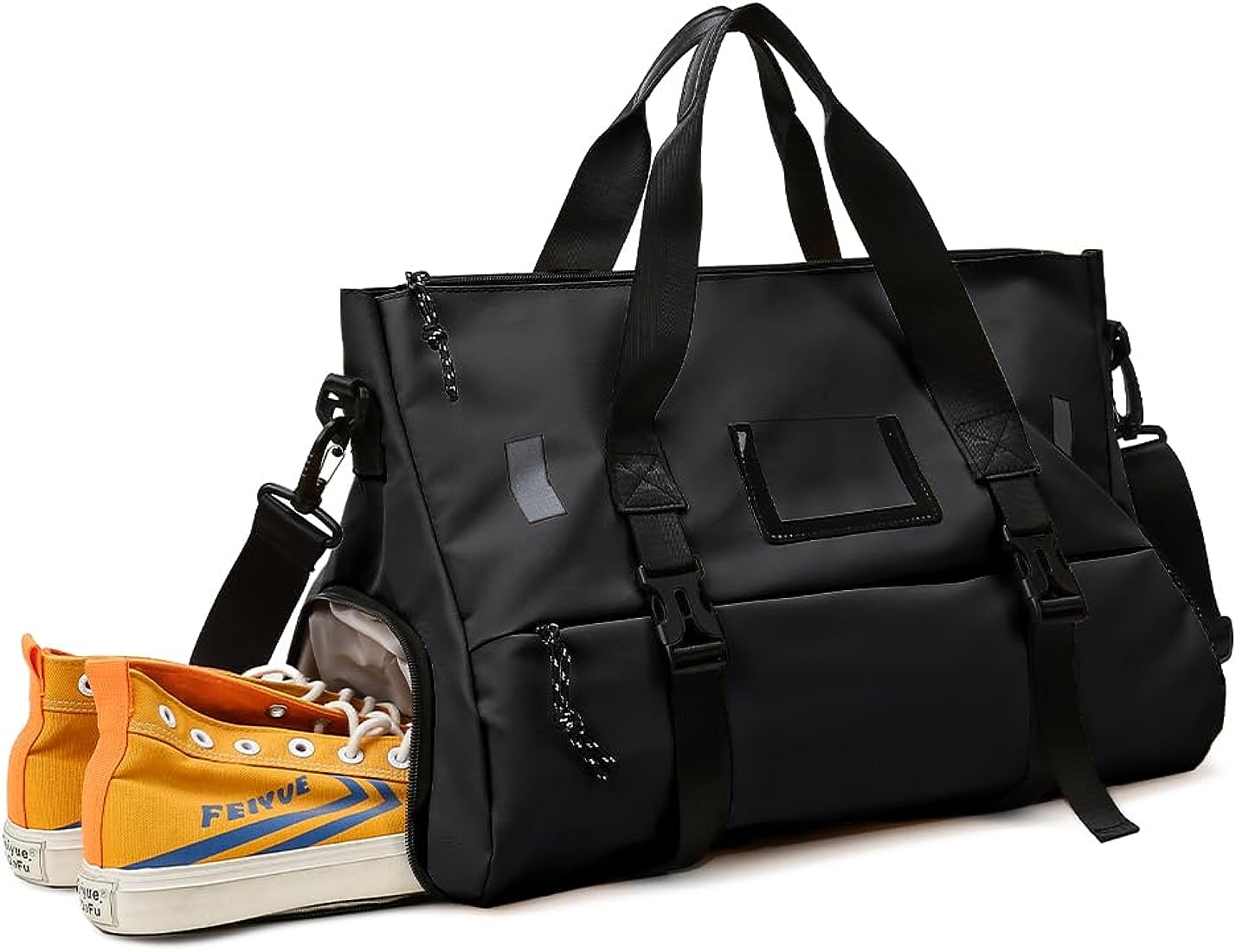 NANWEI Maleta Deportiva, Maleta Gym con Compartimento para Zapatos, Bolsa Deportiva para Hombres y Mujeres, Mochila Gym Impermeable Gran Capacidad y Ligero