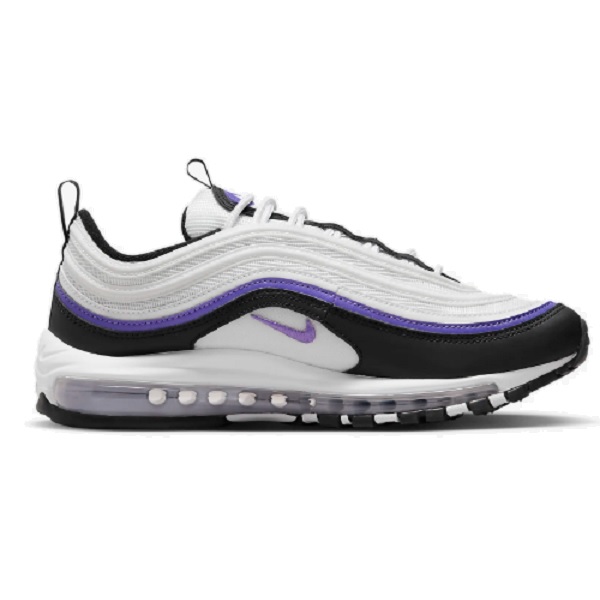 Tenis Nike Air Max 97 Blanco/negro/morado Hombre