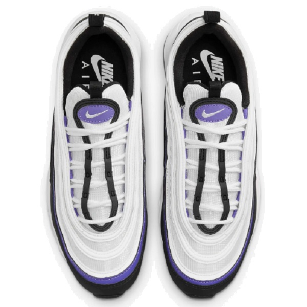 Tenis Nike Air Max 97 Blanco/negro/morado Hombre