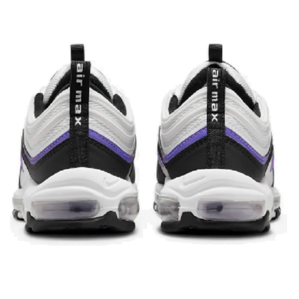 Tenis Nike Air Max 97 Blanco/negro/morado Hombre