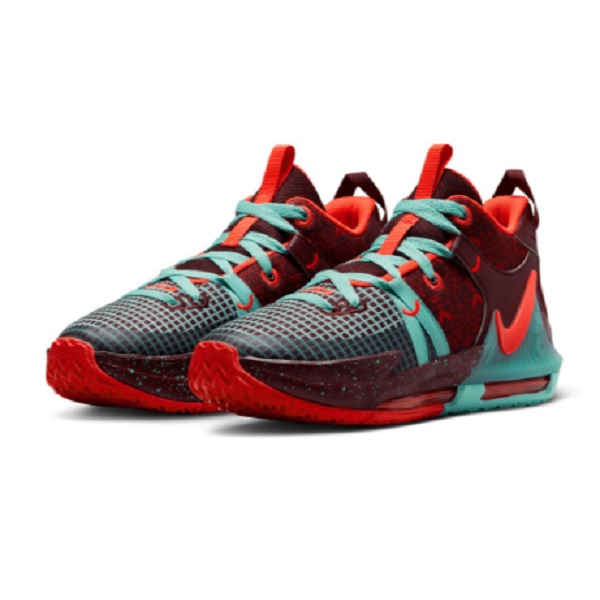 Tenis Nike Lebron Witness VII SE Rojo/verde/naranja Basketball Mujer