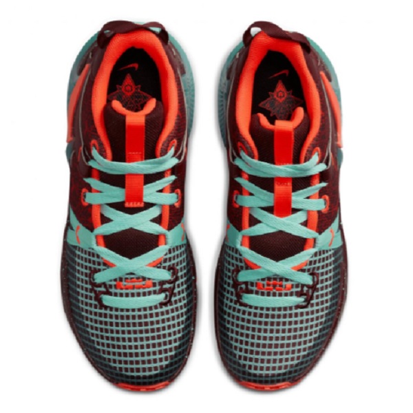 Tenis Nike Lebron Witness VII SE Rojo/verde/naranja Basketball Mujer