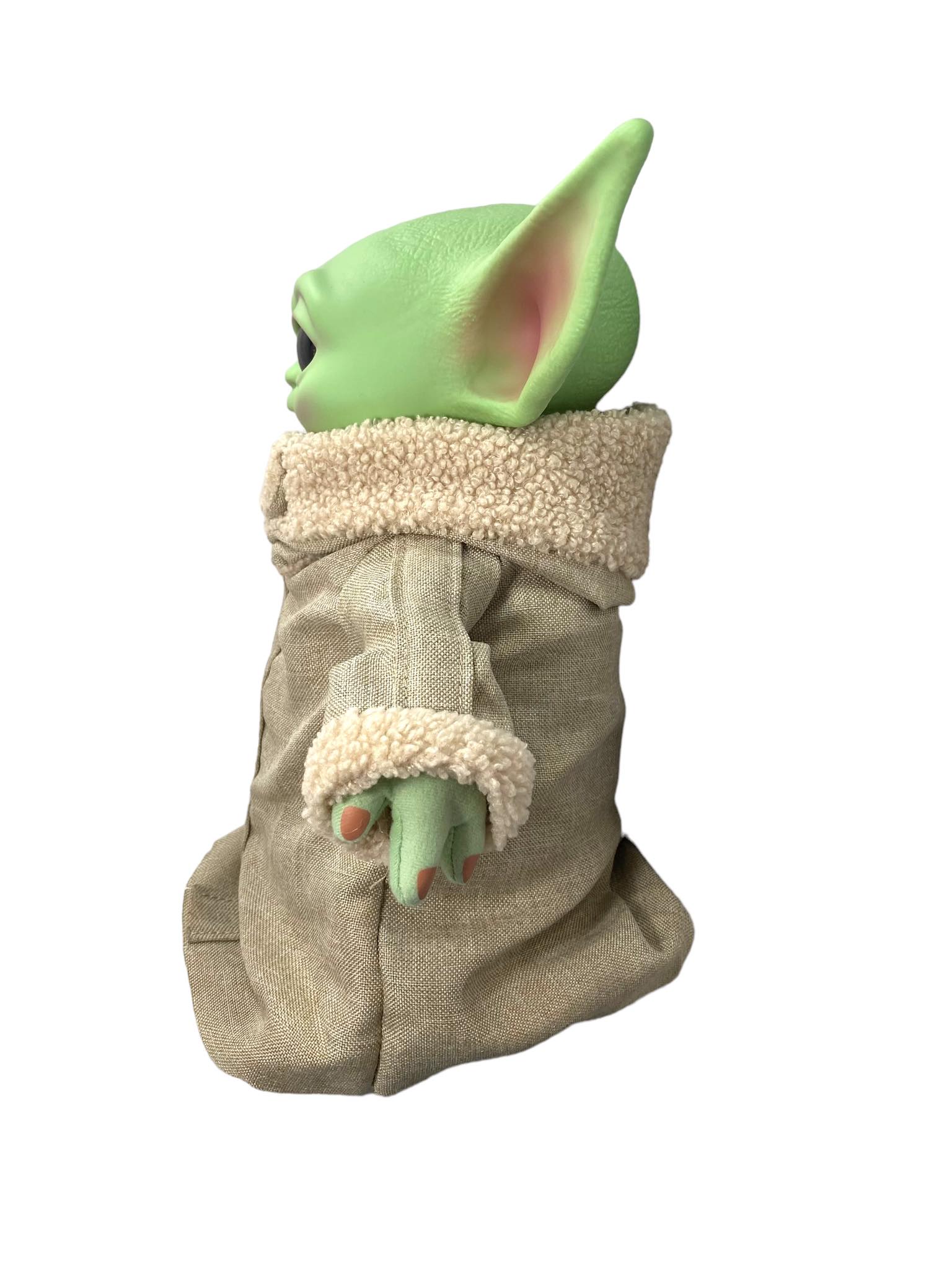 Mattel Star Wars Baby Yoda Peluche Con Sonido Y Movimiento.