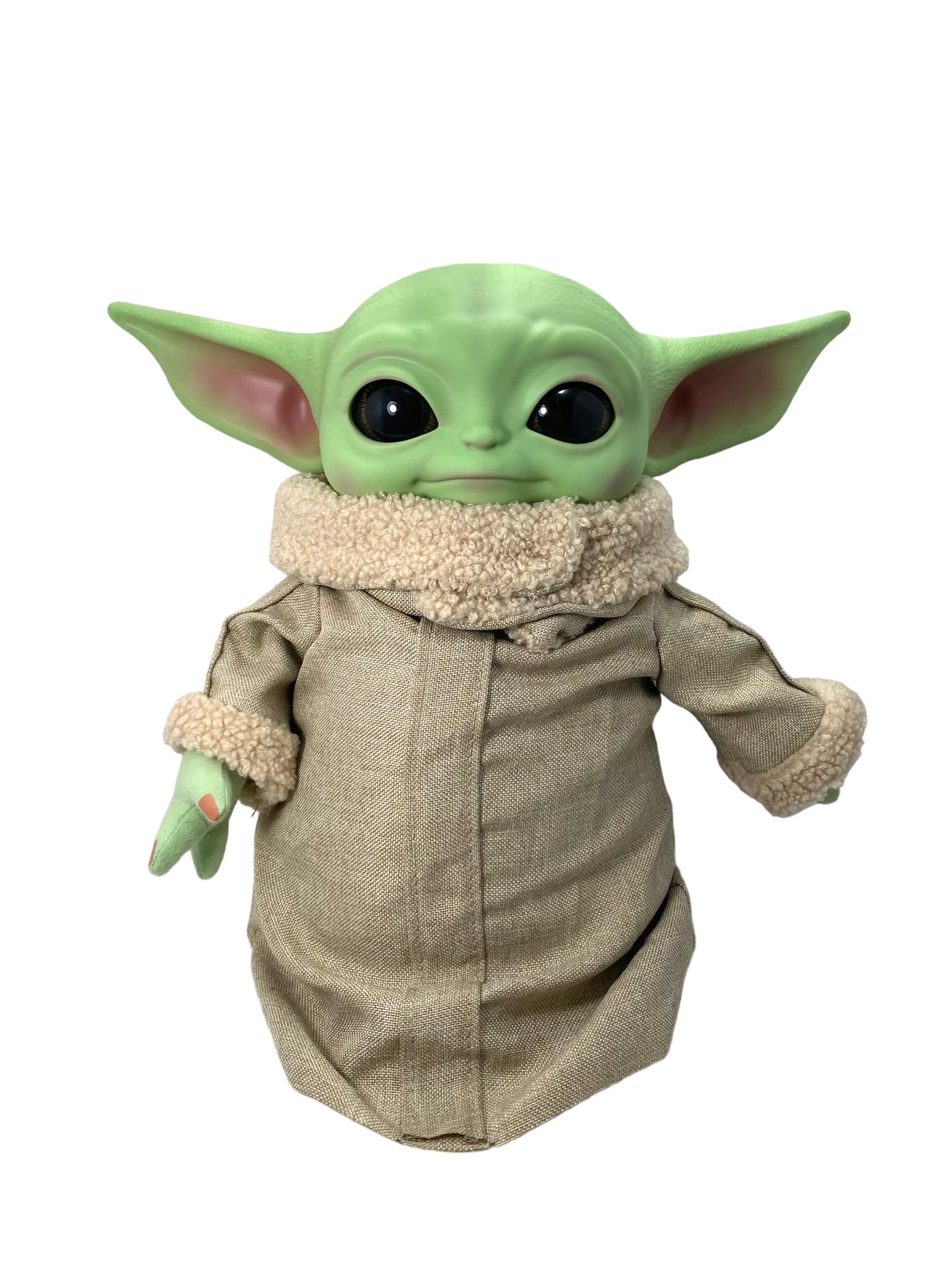 Mattel Star Wars Baby Yoda Peluche Con Sonido Y Movimiento.