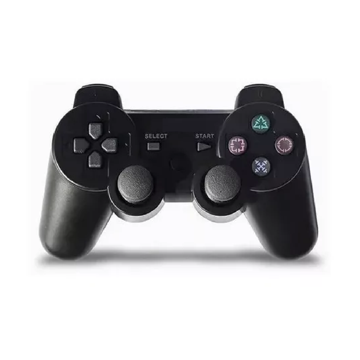 Control Inalámbrico Compatible Con Ps3 + Cable De Carga Negro