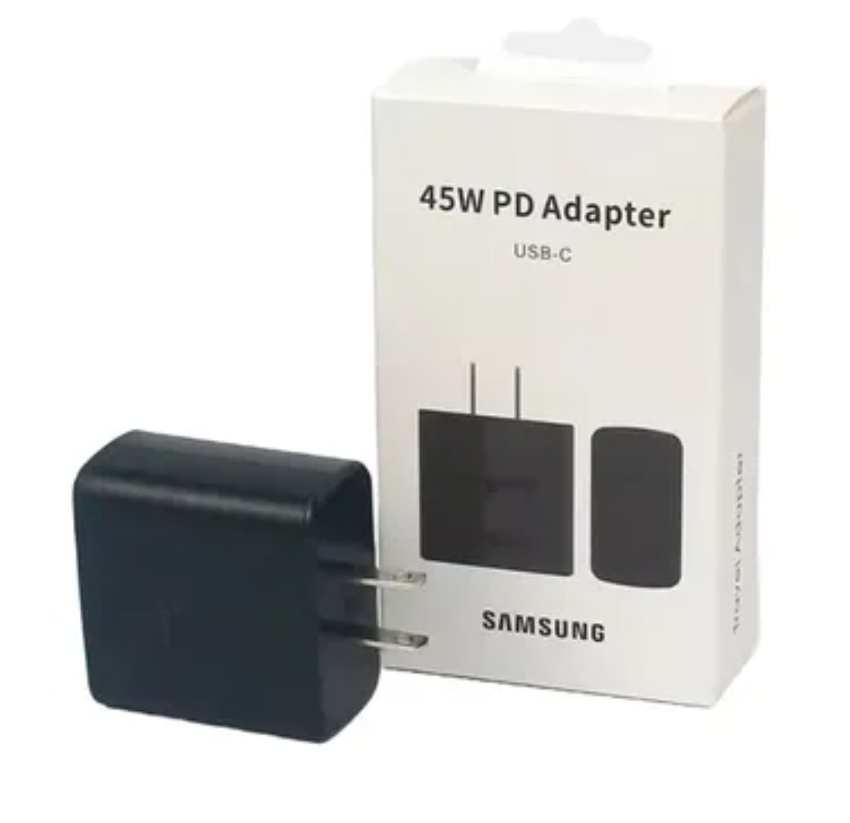 Cubo Tipo C 45w Para Samsung Caja Super Fast Charging