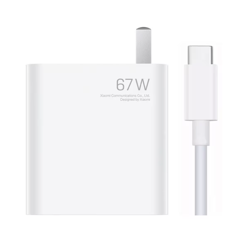 Cargador Para Xiaomi 67W Salida USB Y Tipo C 2 Puertos; USB y Tipo C Caja Naranja