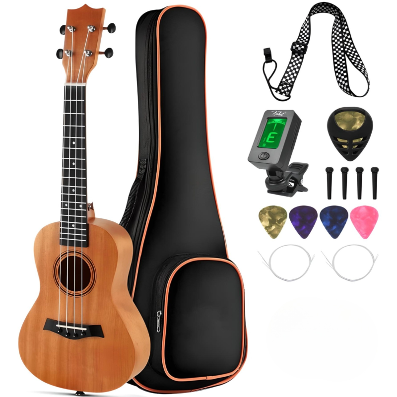 Kit De Soprano Concierto Acustico 23in Universal Ukelele