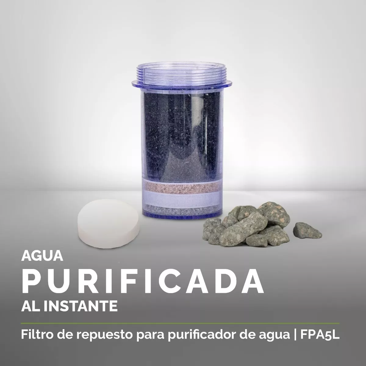 Filtro De Repuesto Para Purificador De Agua 5 Litros.
