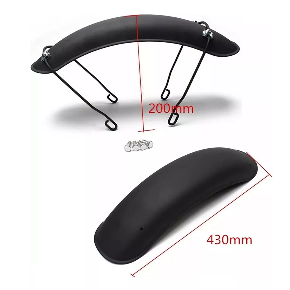 Salpicadera Universal Moto Delantera Para Llantas De 16-18''