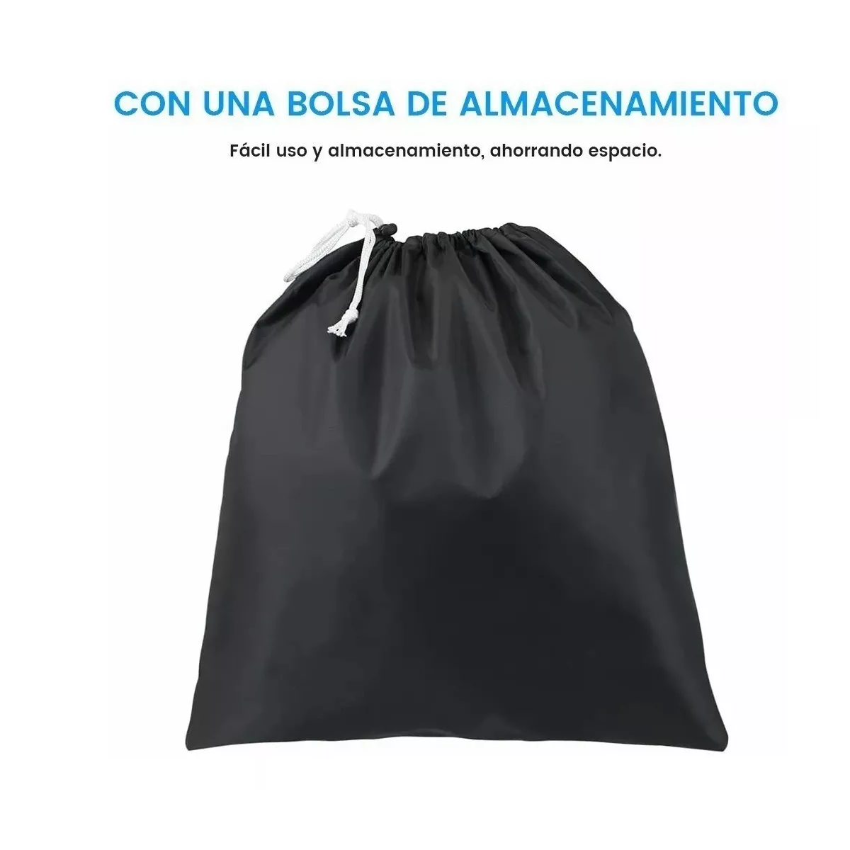 Funda Cubierta Cuatrimoto Impermeable Atv Xl Protector Moto Negro