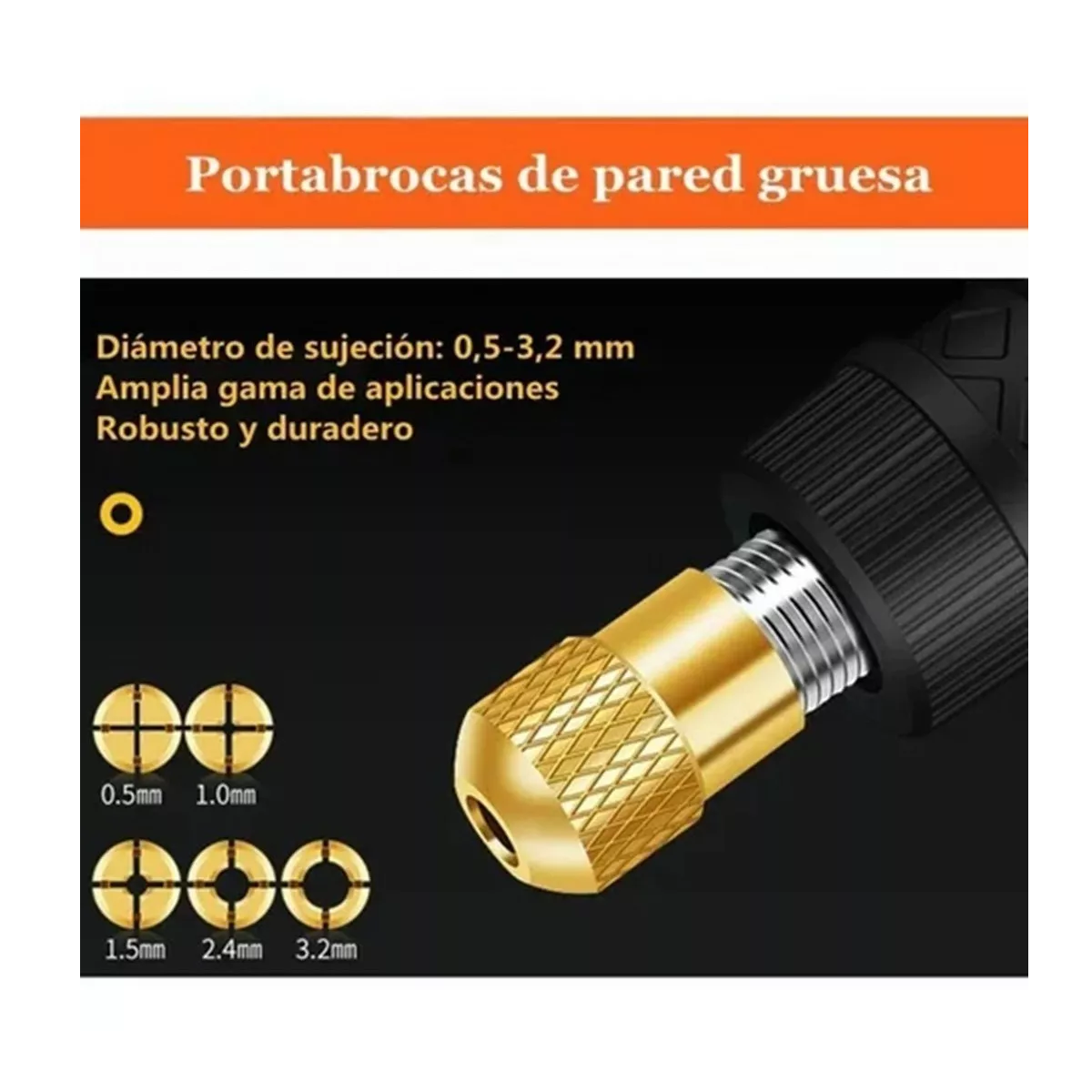 Mini Mototool Inalámbrico Taladro Esmeril Pulido Grabado Negro
