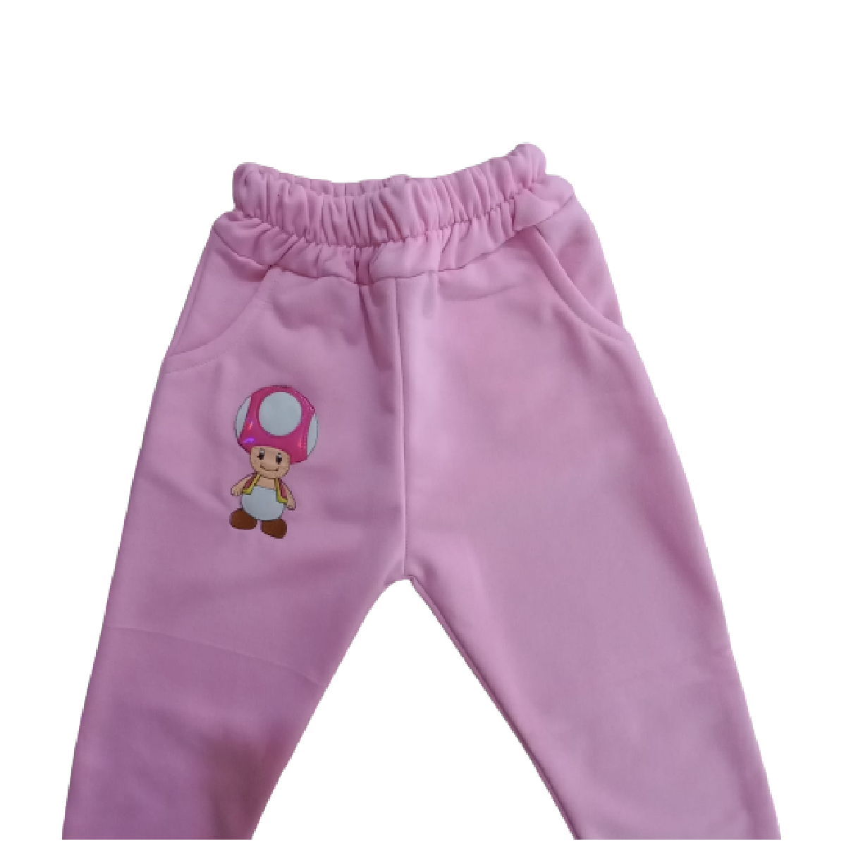 Conjunto pants felpa princesa peach