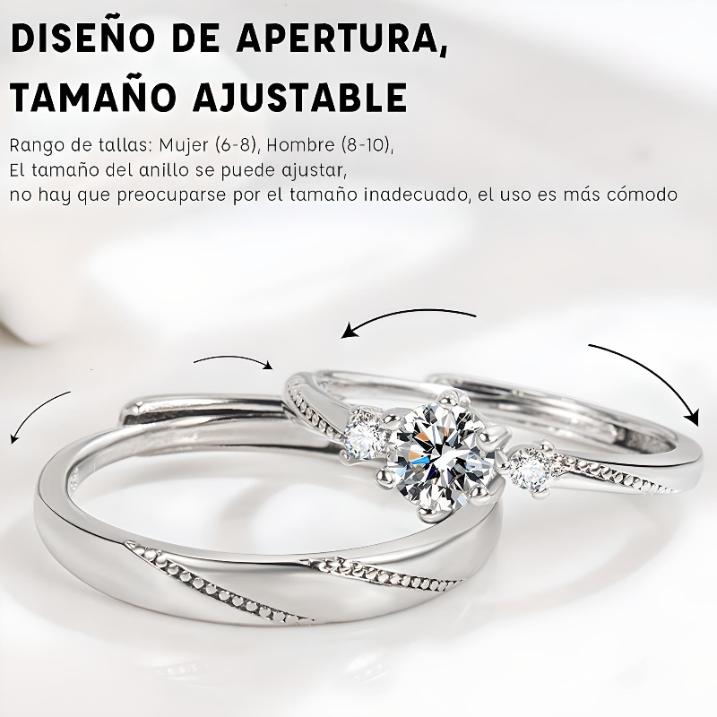 Anillo de promesa discount y de compromiso