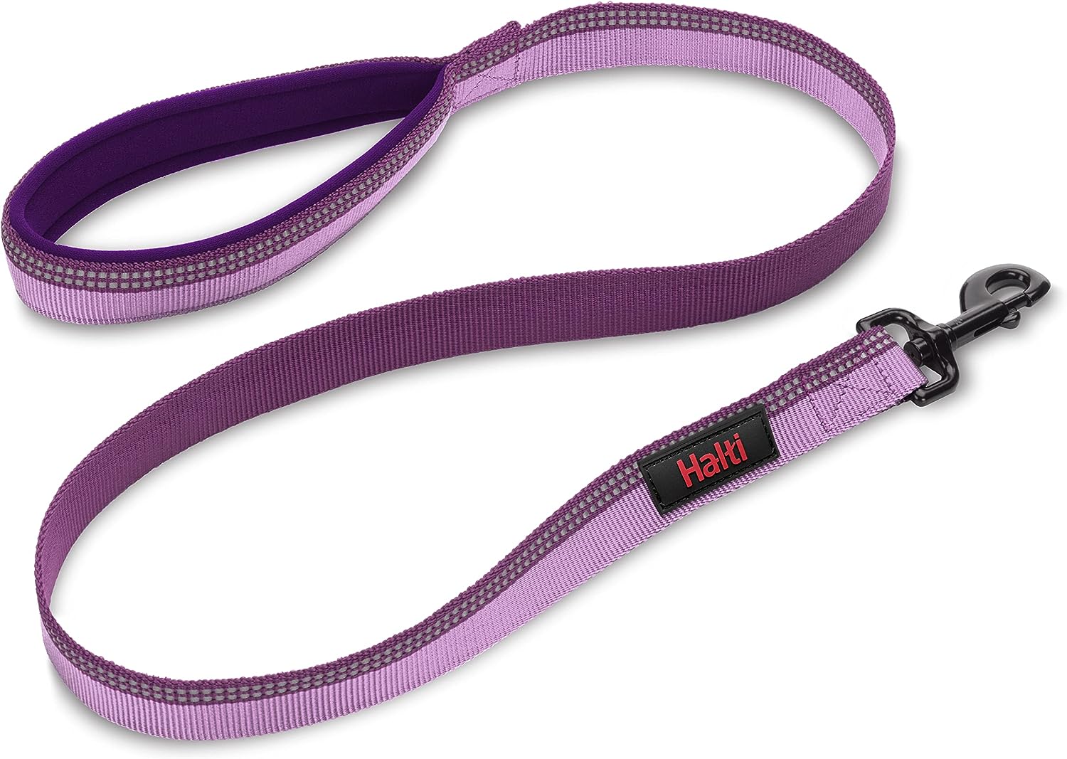 HALTI Correa de Adiestramiento Morada (1.2m largo, 1.5cm ancho)