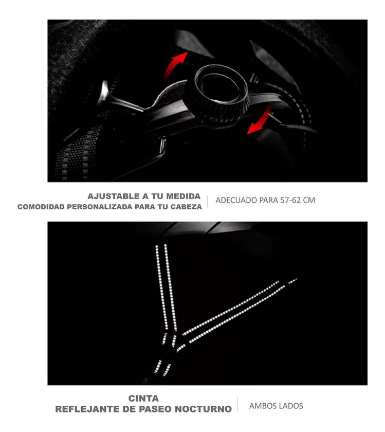 CASCO PARA CICLISMO DE RUTA, URBANO LIGERO UNISEX ROCKBROS