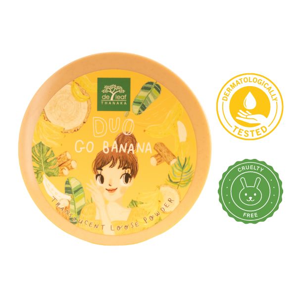 Polvo Translucido. Control acne. Proteccion UVA Y UVB. Banana y Thanaka. 