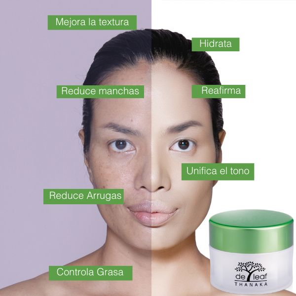 Crema de Thanaka. Elimina manchas en el rostro. recupera el tono natural de tu piel. Aclara tu piel. 