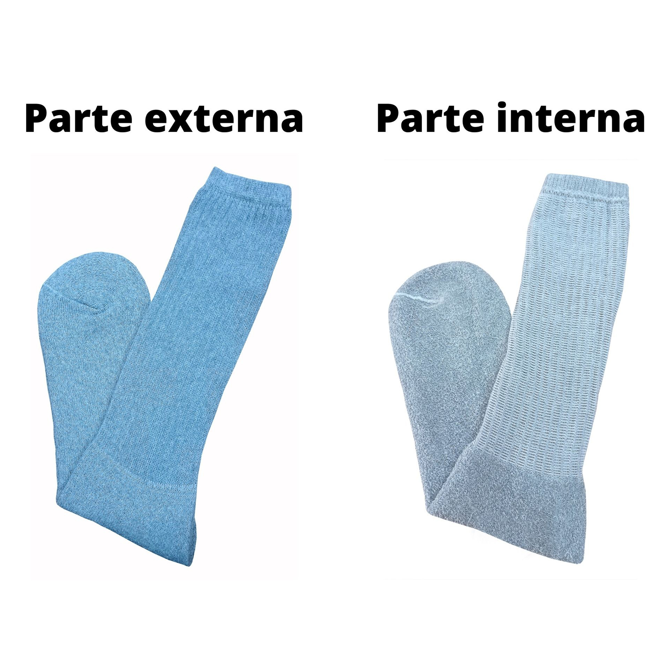 Calceta Deportiva Larga Caballero 6 Pares