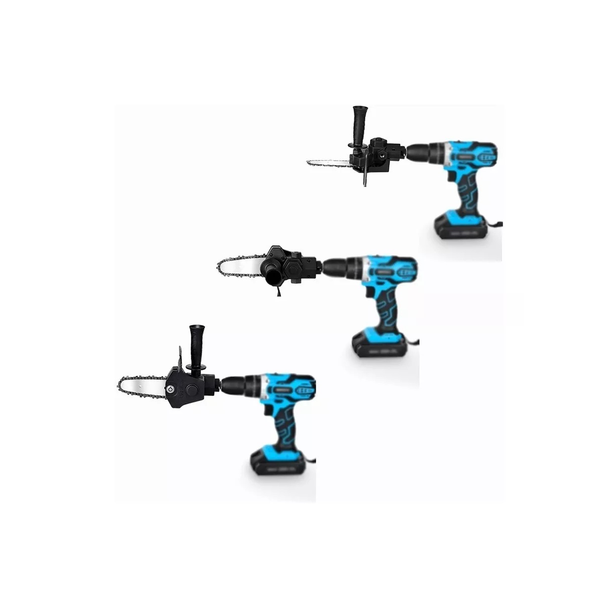 Adaptador De Taladro Sierra Recíproca Para Corte De Madera