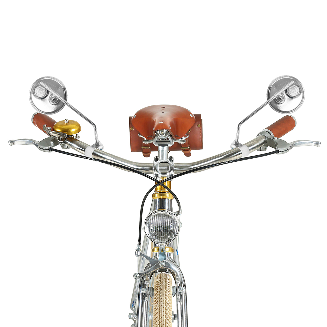 Espejos Bicicleta Retrovisores Redondos Con Reflejante