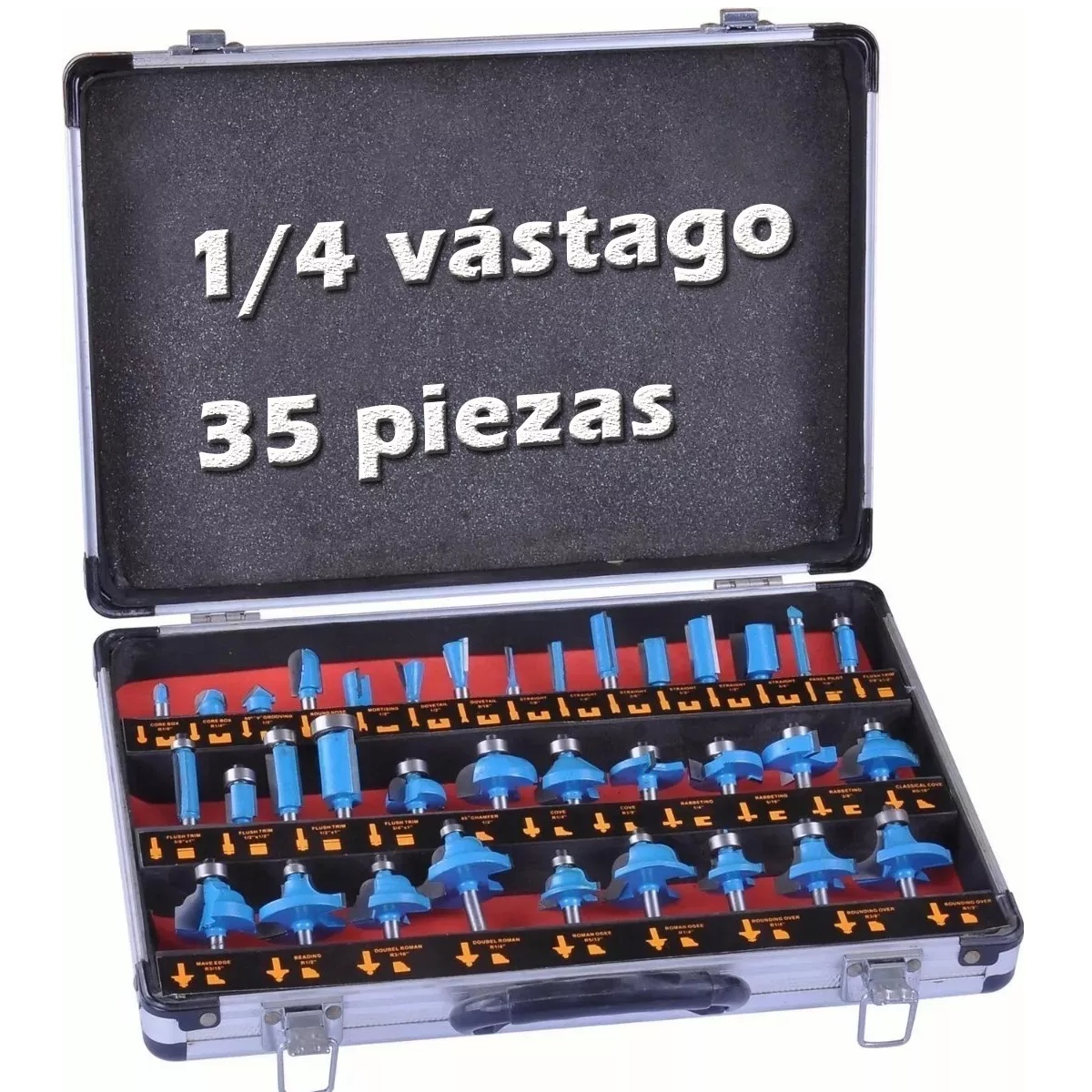 Kit 35 Piezas con estuche