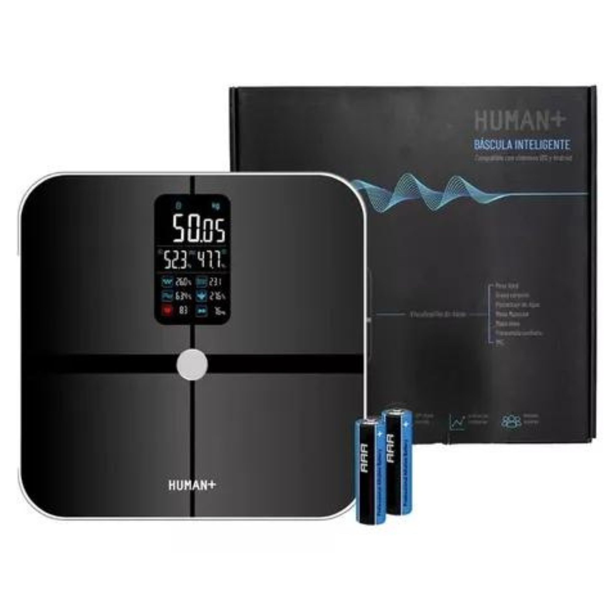 Bascula Digital Composición Corporal App Inteligente Human
