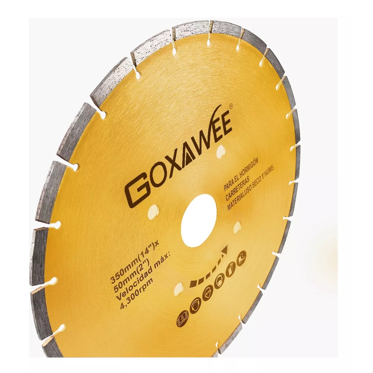  Disco De Corte Diamante Para Concreto Hormigón 14"