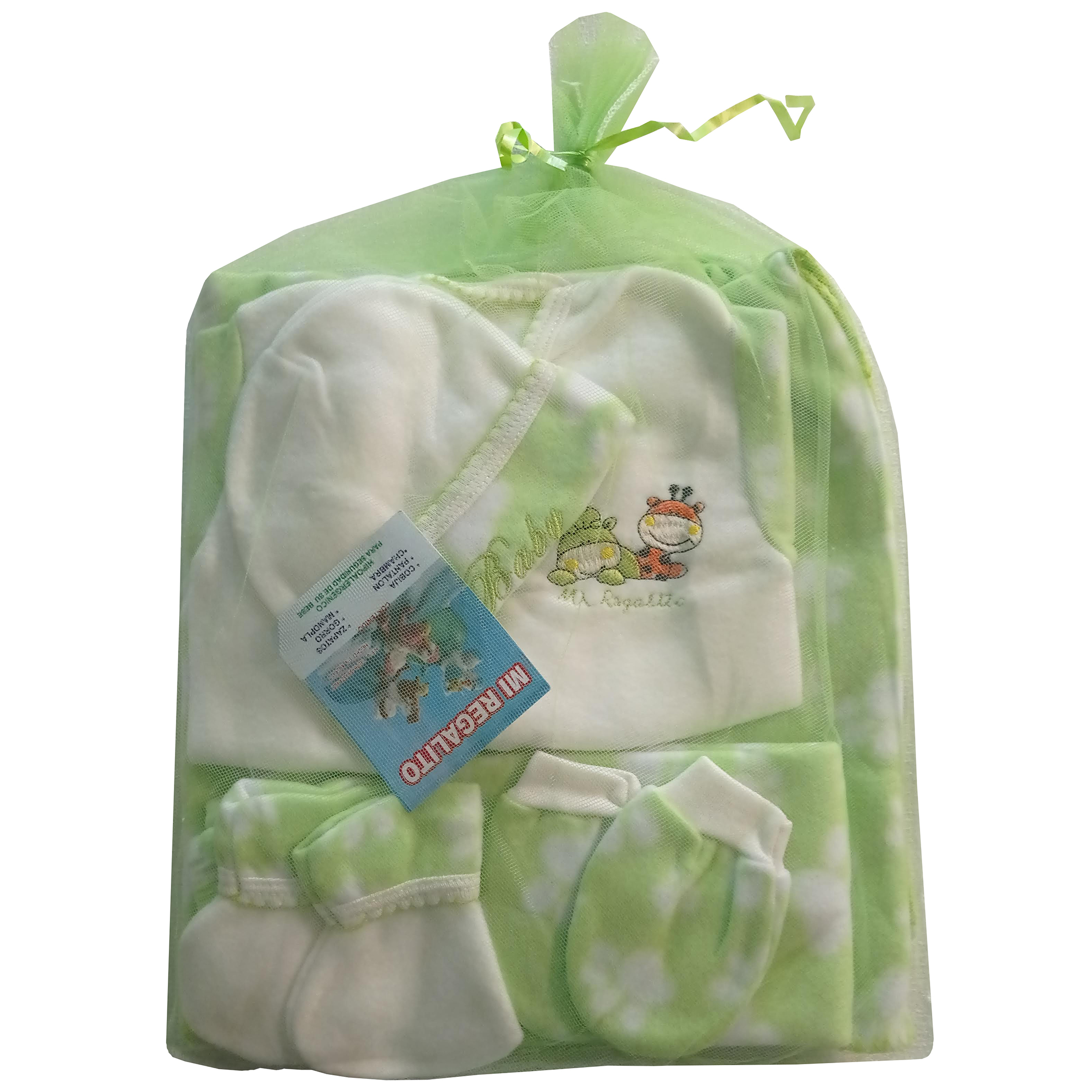 Set De 6 Piezas Para Bebé 0-3 Meses