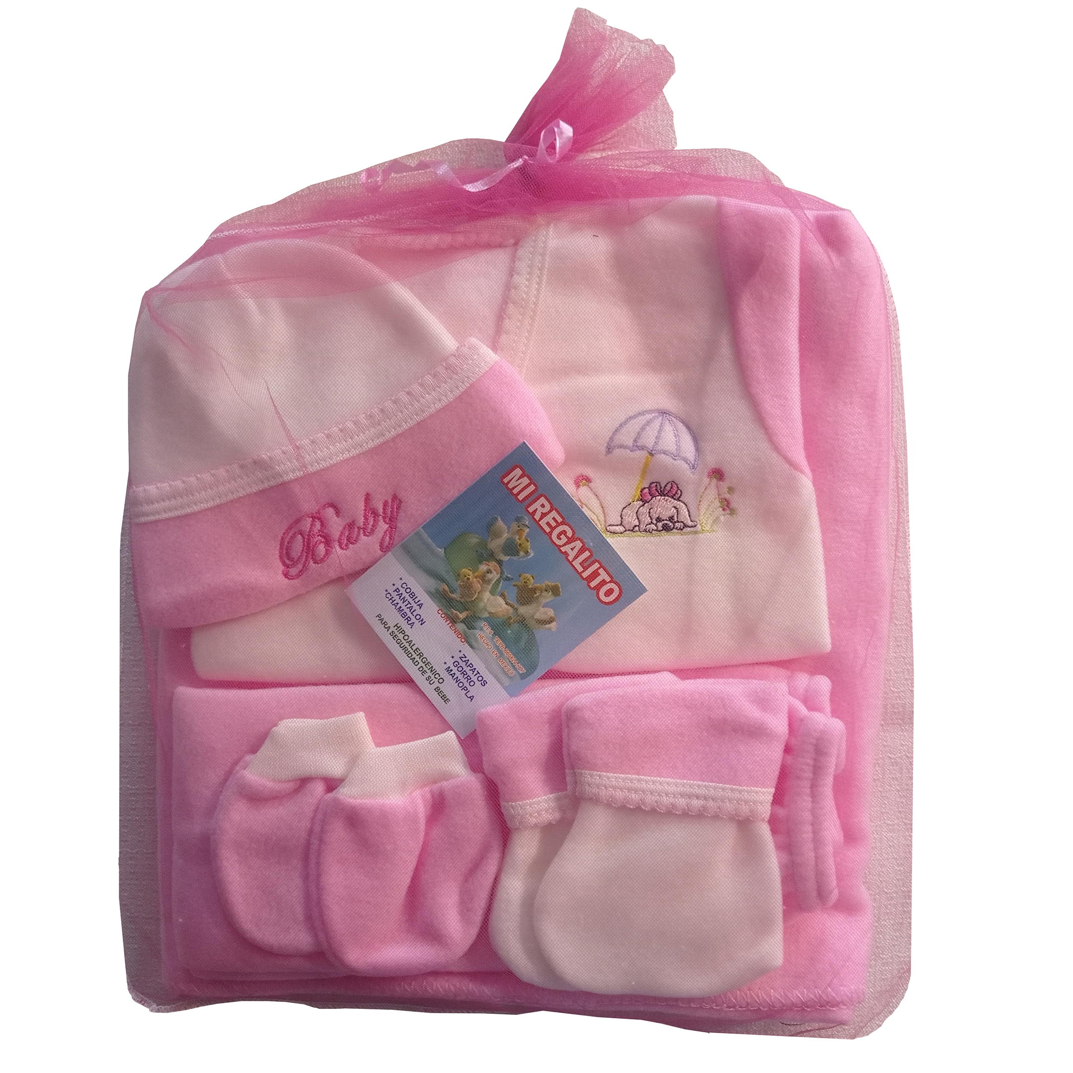 Set De 6 Piezas Para Bebé 0-3 Meses