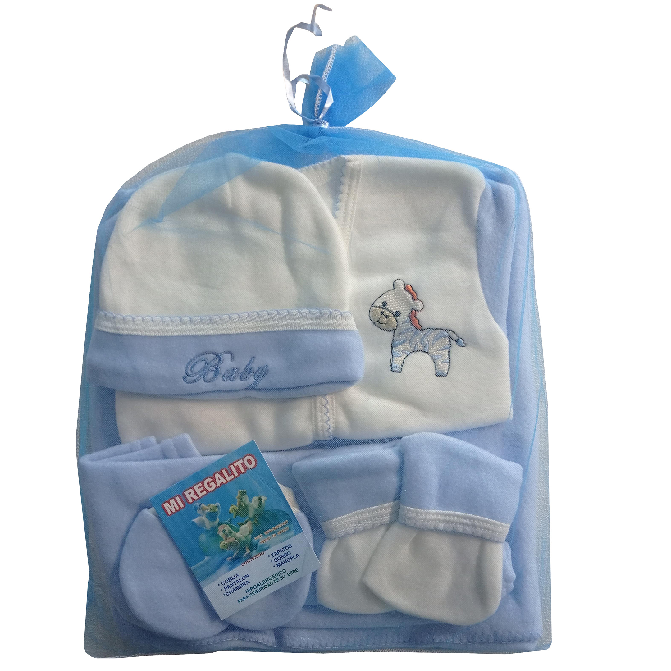 Set De 6 Piezas Para Bebé 0-3 Meses