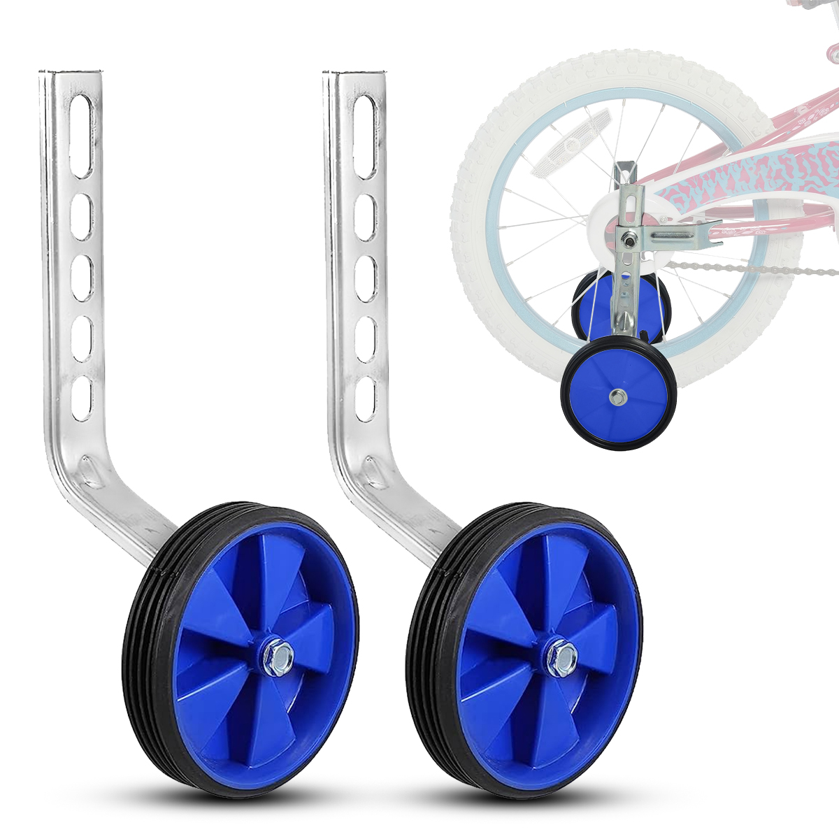 Llantitas Llantas Entrenadoras Bicicleta R12-20 Azules